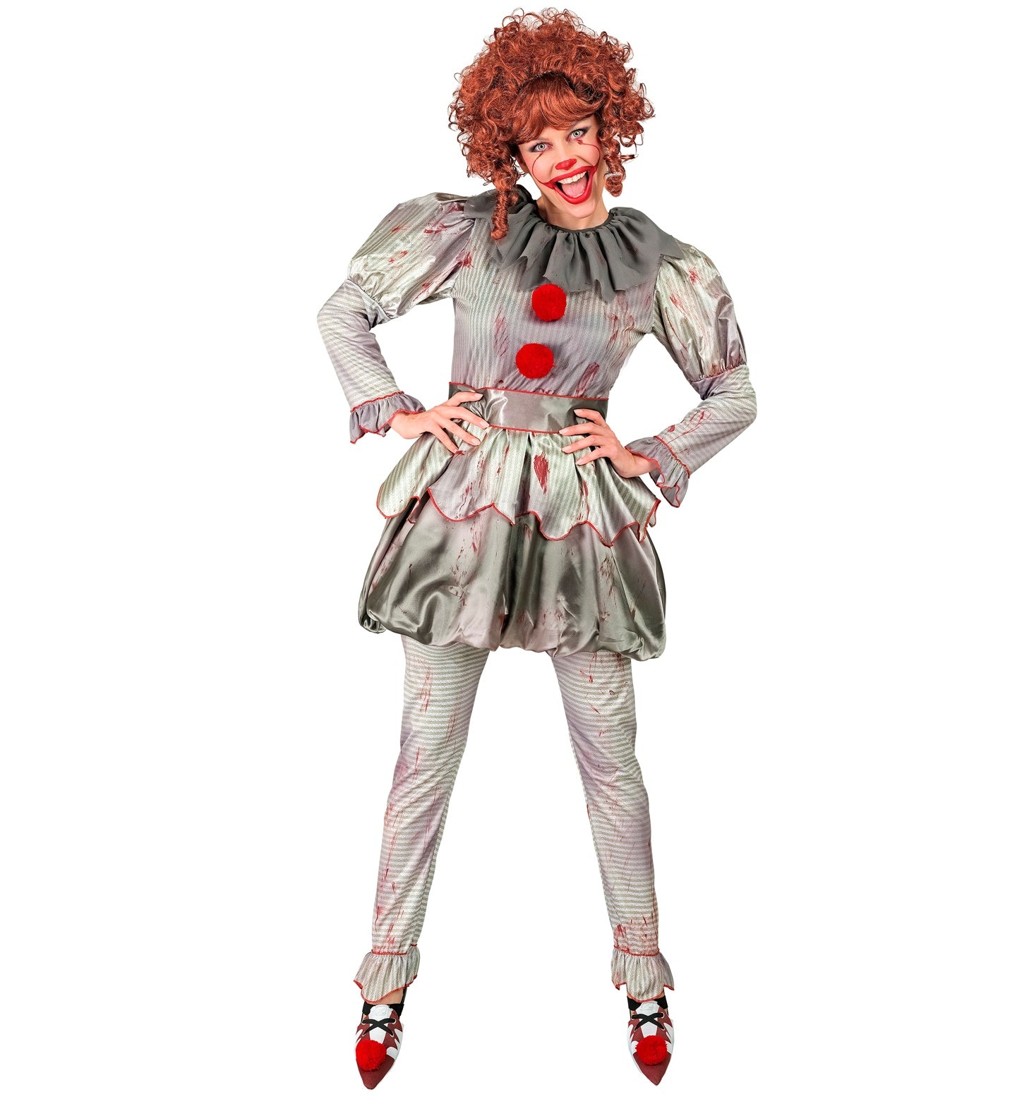 das-kost-mland-killer-clown-kost-m-damen-grau-gr-l image 2