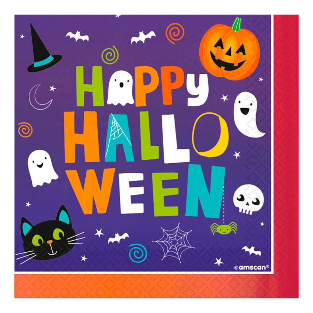 das-kost-mland-happy-halloween-servietten-16-stk-33x33cm image 1