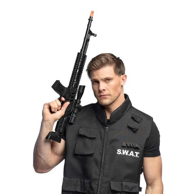das-kost-mland-swat-spielzeuggewehr-schwarz-68-cm-polizei image 1