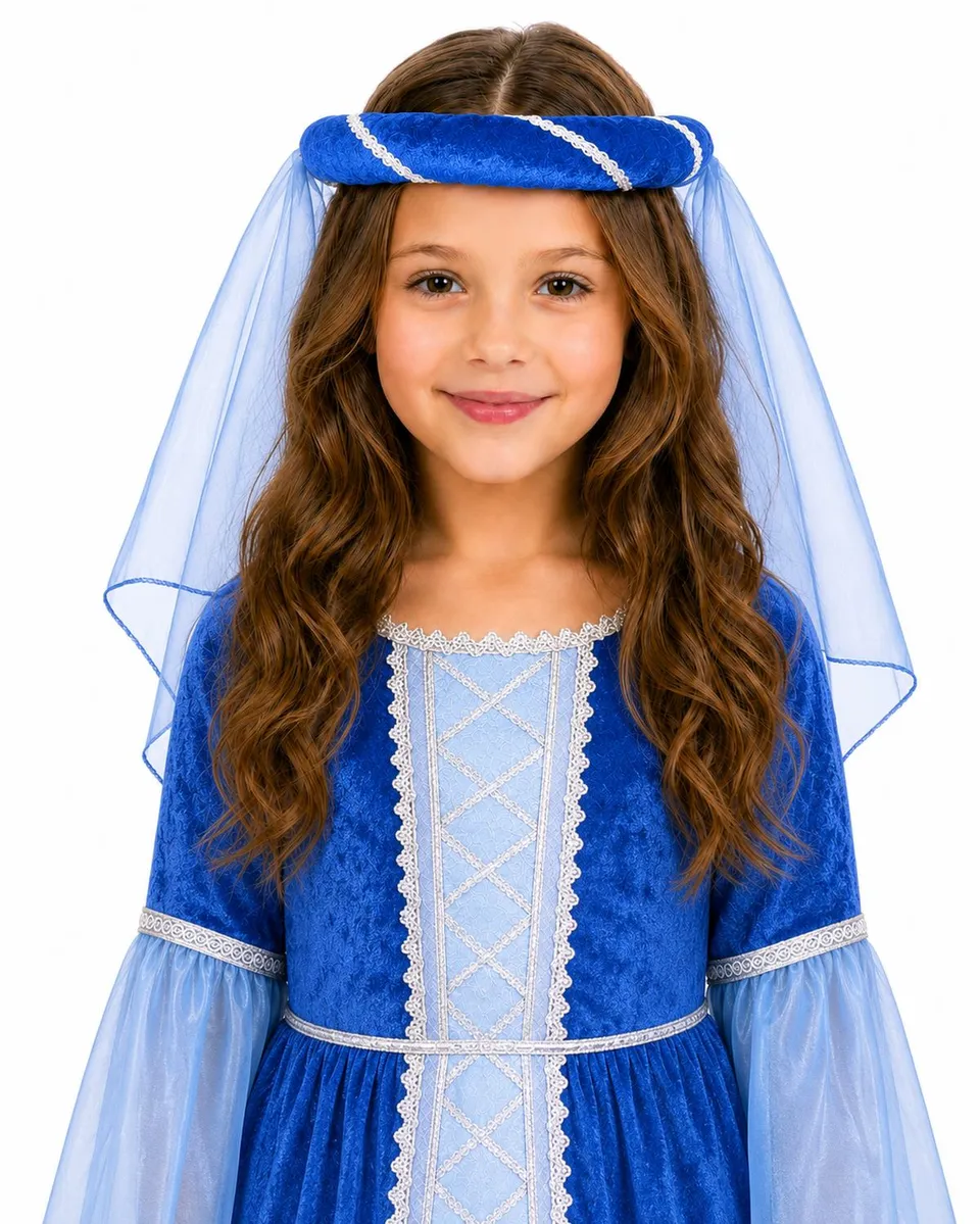 das-kost-mland-helena-mittelalter-haarband-blau-m-dchen image 1