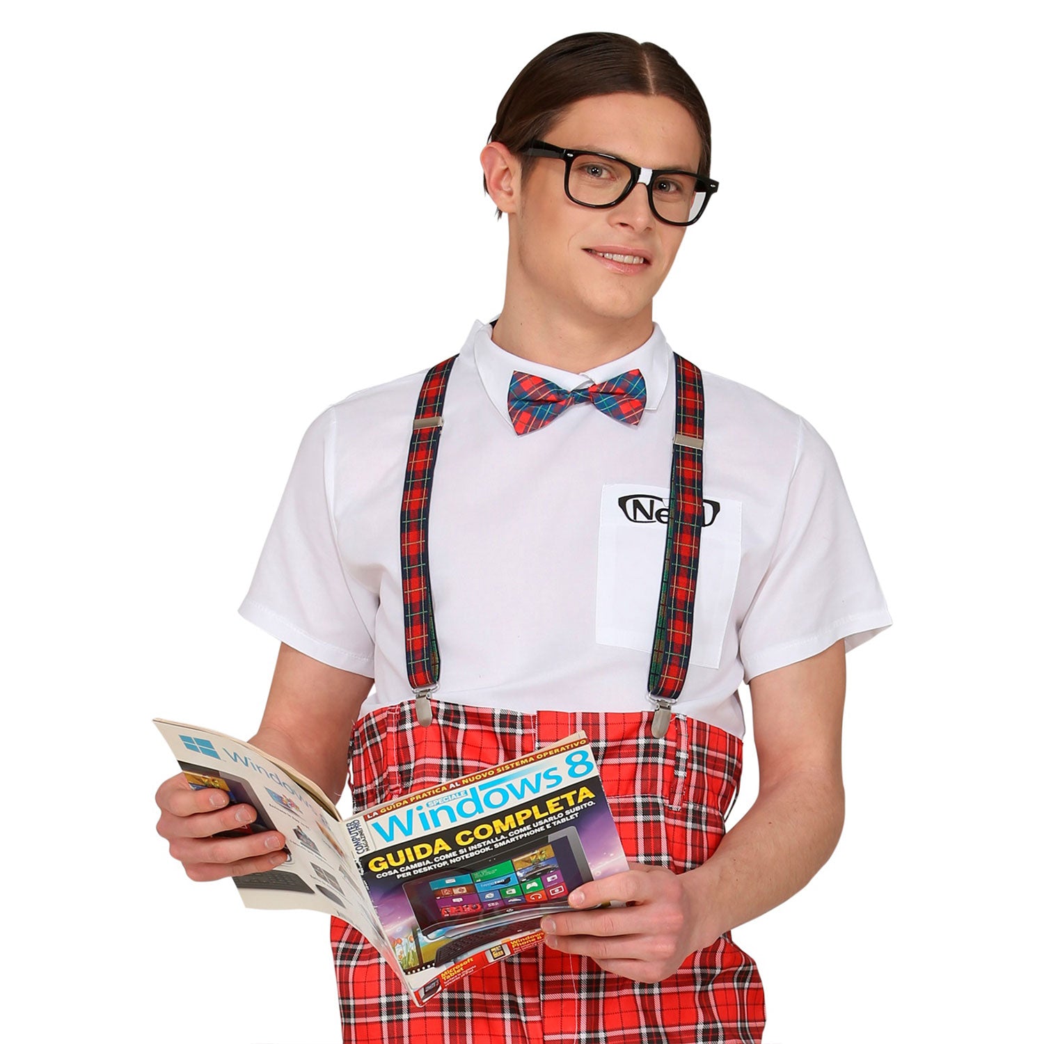 nerd-kost-m-set-3-tlg-mehrfarbig-brille-fliege-hosentr-ger image 4