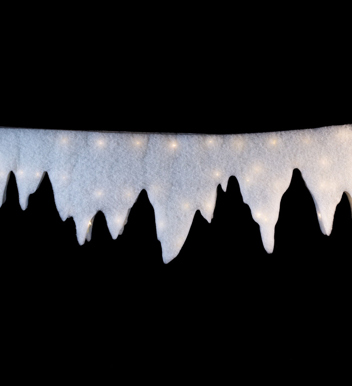 das-kost-mland-eiszapfengirlande-40-leds-wei-100x30-cm image 2