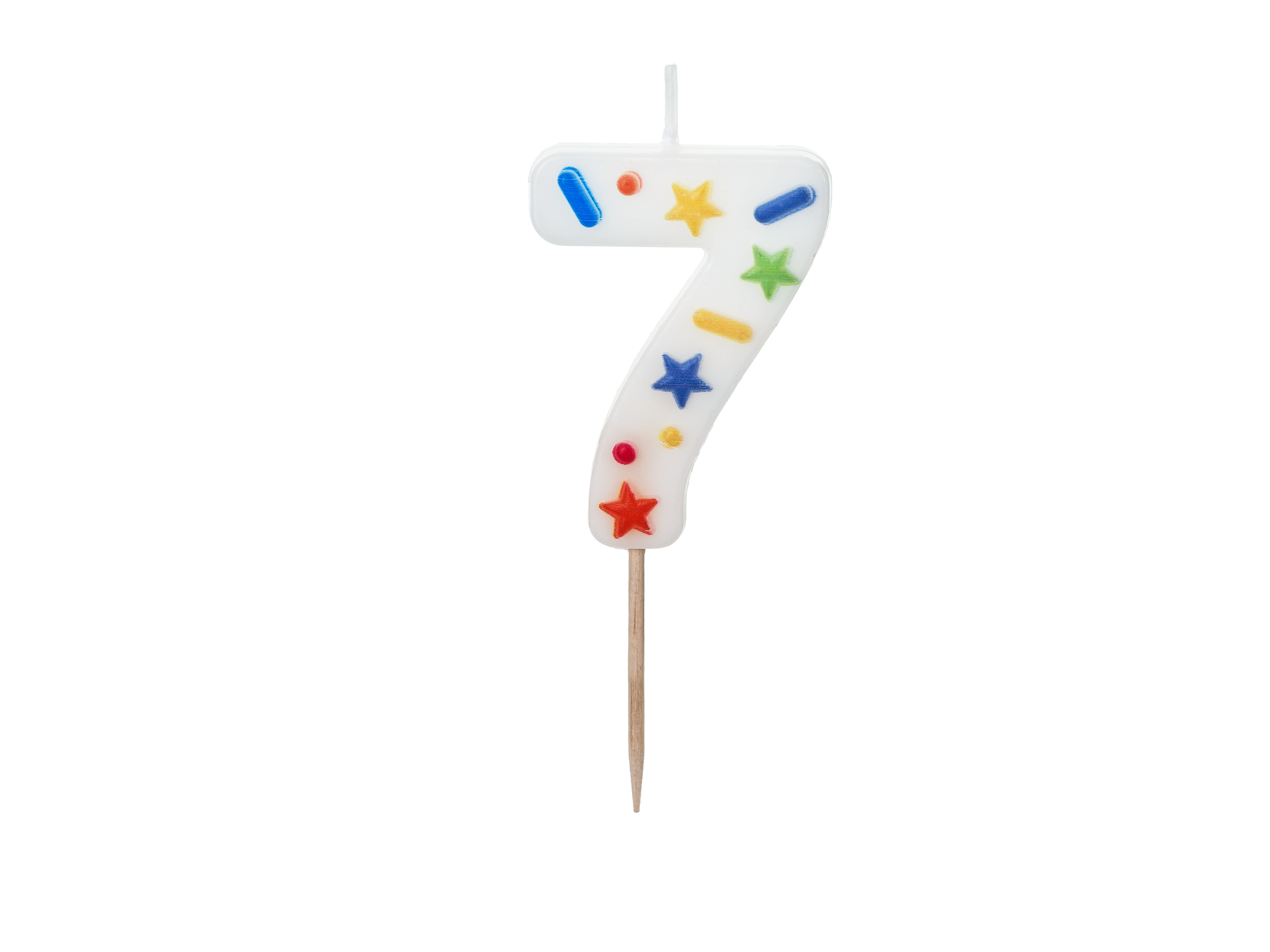 das-kost-mland-deko-zahlenkerze-7-wei-konfetti-5-5-cm image 1