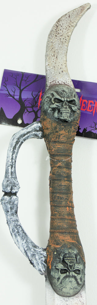 das-kost-mland-totenkopf-s-bel-schwert-100cm-schaum image 2