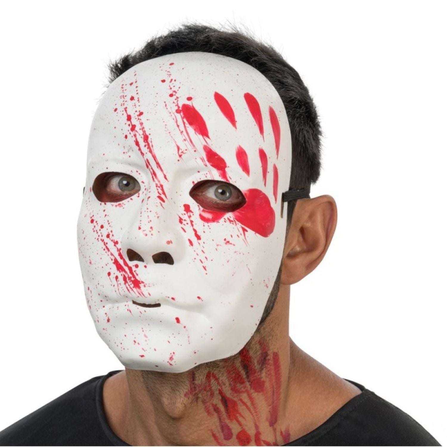 das-kost-mland-halloween-maske-blutflecken-wei-horror image 2