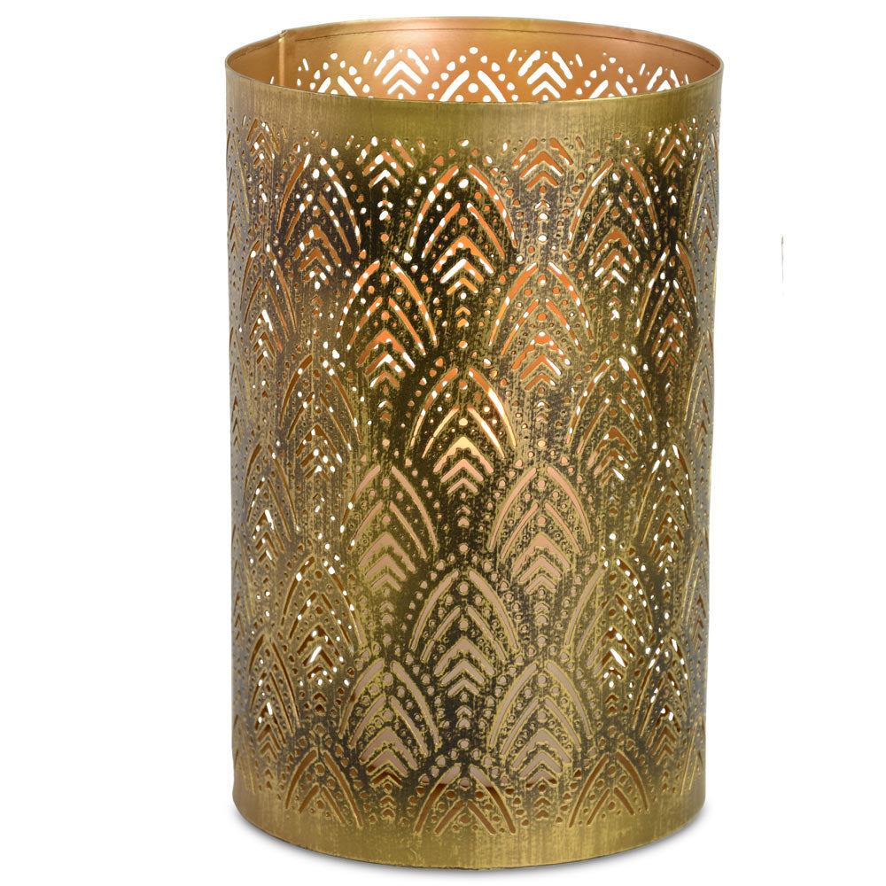 das-kost-mland-blattdesign-24791-laternen-gold-3er-set-metall image 2