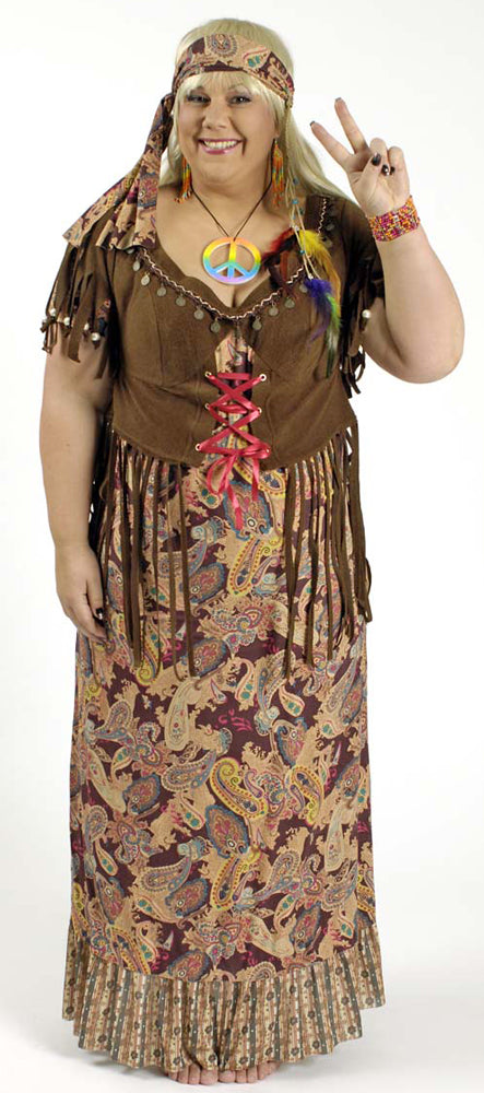 das-kost-mland-hippie-retro-kost-m-sunny-damen-gr-44-50 image 2
