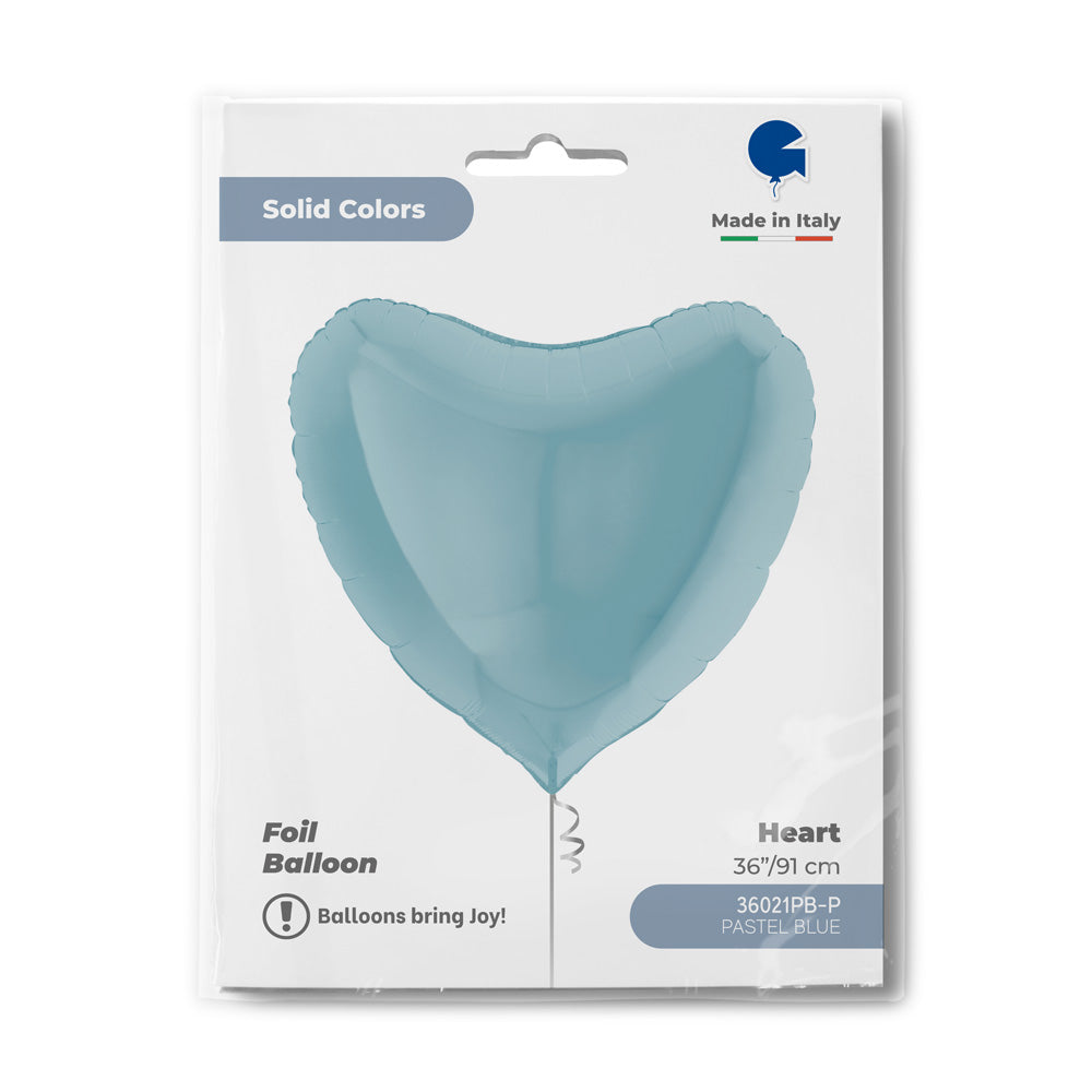 das-kost-mland-dekorationen-folienballon-uni-herz-91-cm-blau-pastell image 2