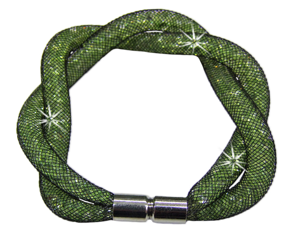 das-kost-mland-stardust-armband-zweireihig-gedreht-hellgr-n image 1