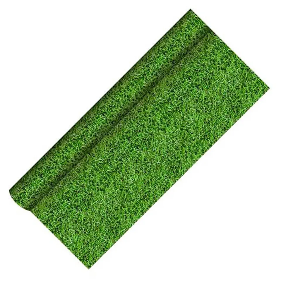 das-kost-mland-deko-tischdecke-papier-fu-ball-rasen-5x1-2m-neu image 1
