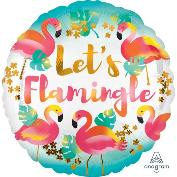 das-kost-mland-dekorationen-folienballon-let-s-flamingle-45cm image 1