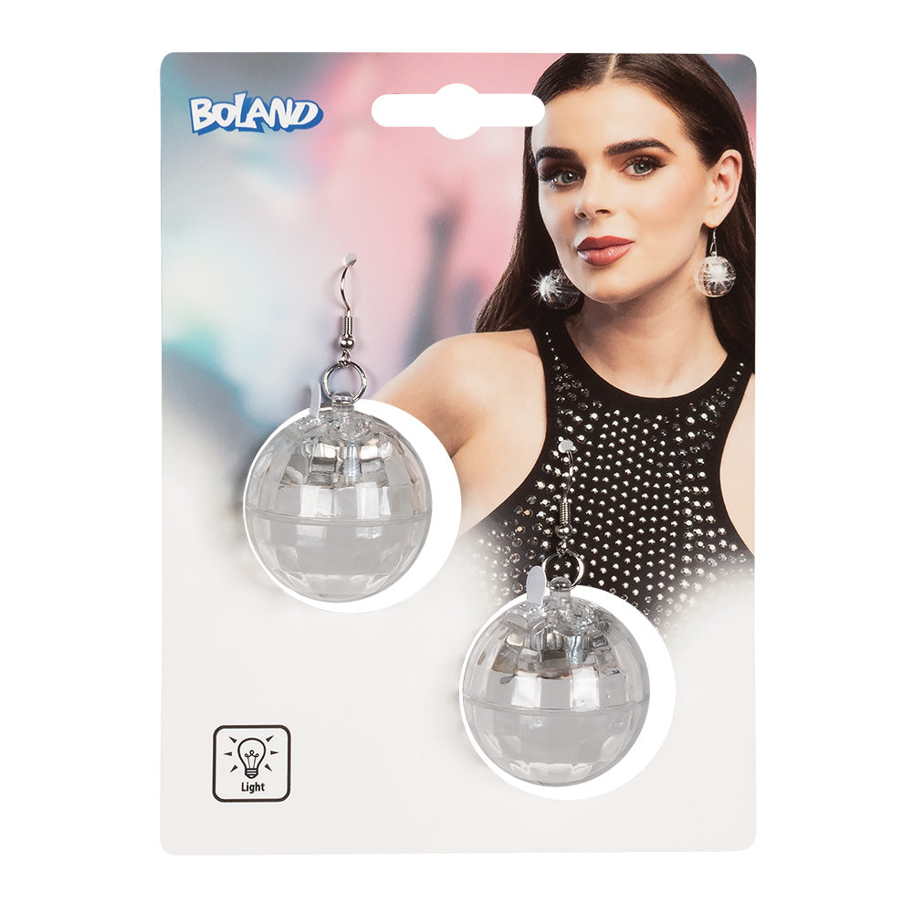 das-kost-mland-accessoires-discokugel-led-ohrringe-silber image 5