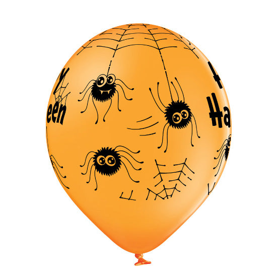 das-kost-mland-luftballon-spinnen-orange-mix-6-stk-30-cm image 4