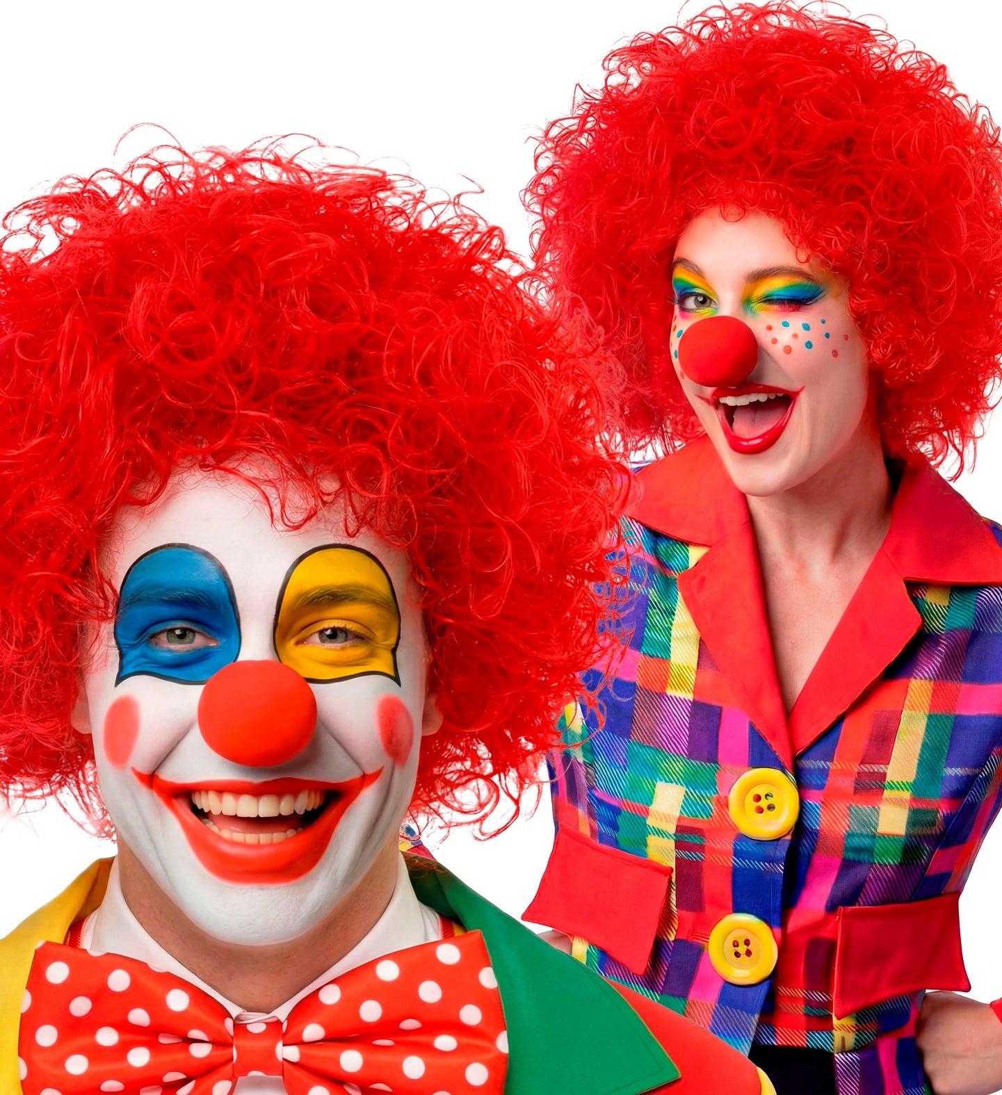 das-kost-mland-clown-per-cke-f-r-erwachsene-rot-volumin-s image 4