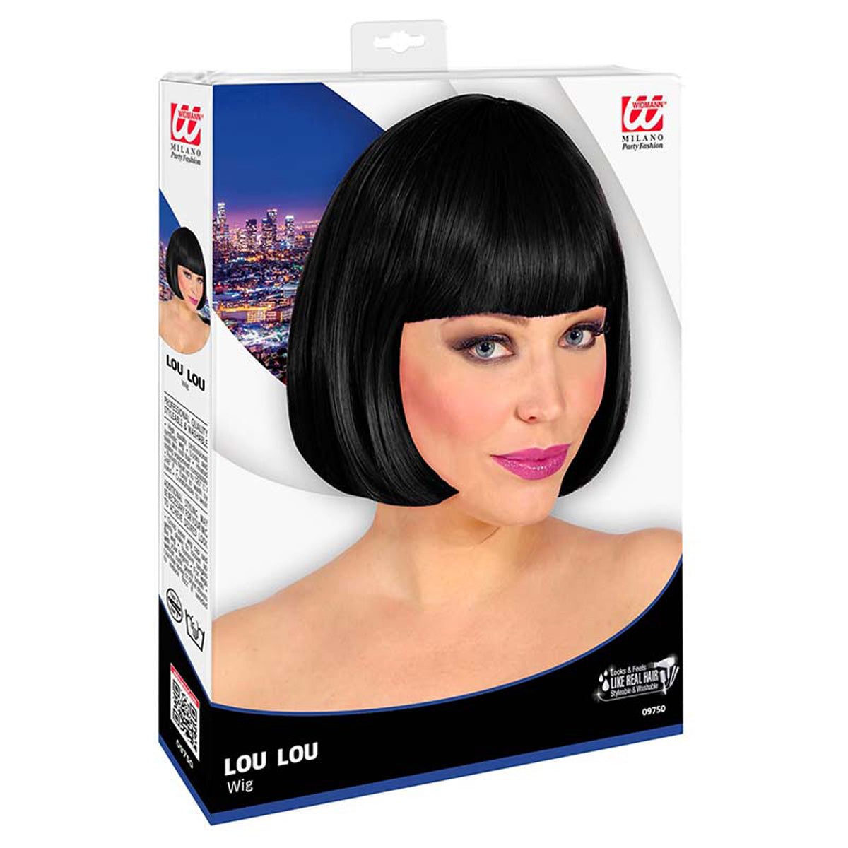 das-kost-mland-lou-lou-per-cke-damen-bob-schwarz image 2