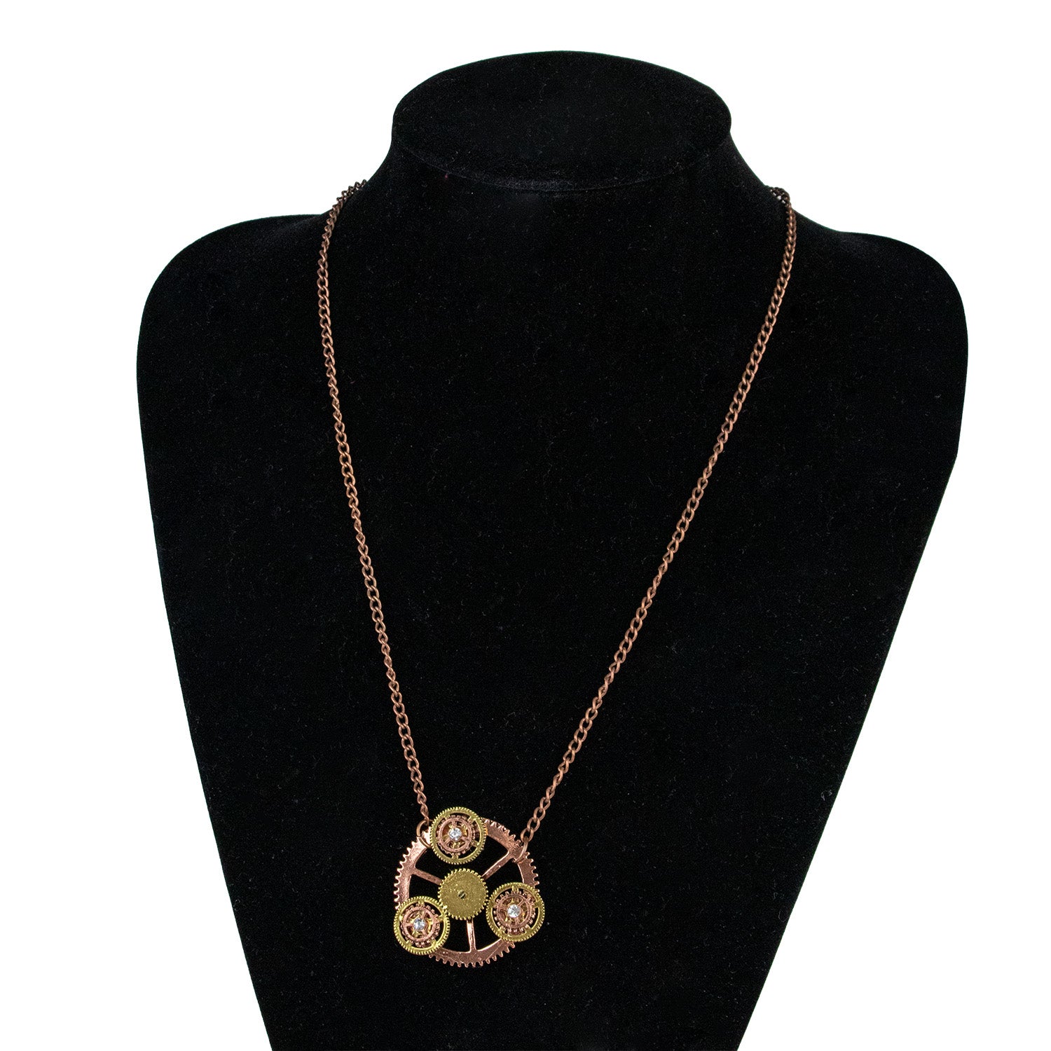 das-kost-mland-accessoires-steampunk-halskette-zahnr-der-bronze image 8