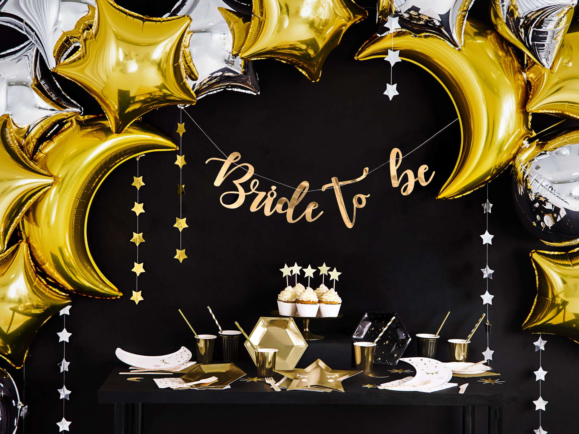 das-kost-mland-banner-bride-to-be-gold-80x19-cm image 6