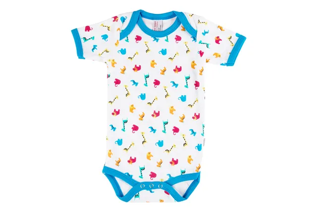clinotest-nachwuchs-kurzarm-body-2er-set-baumwolle-bunt-wei image 1