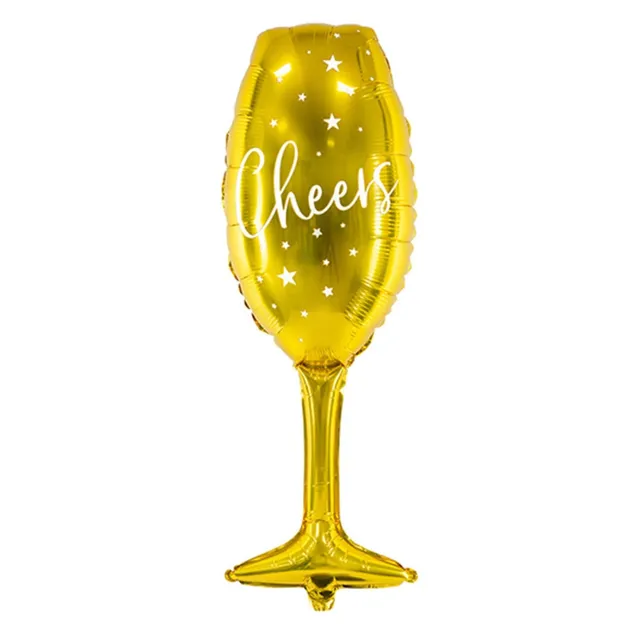 das-kost-mland-dekorationen-folienballon-sektglas-cheers-gold-28x80cm image 1