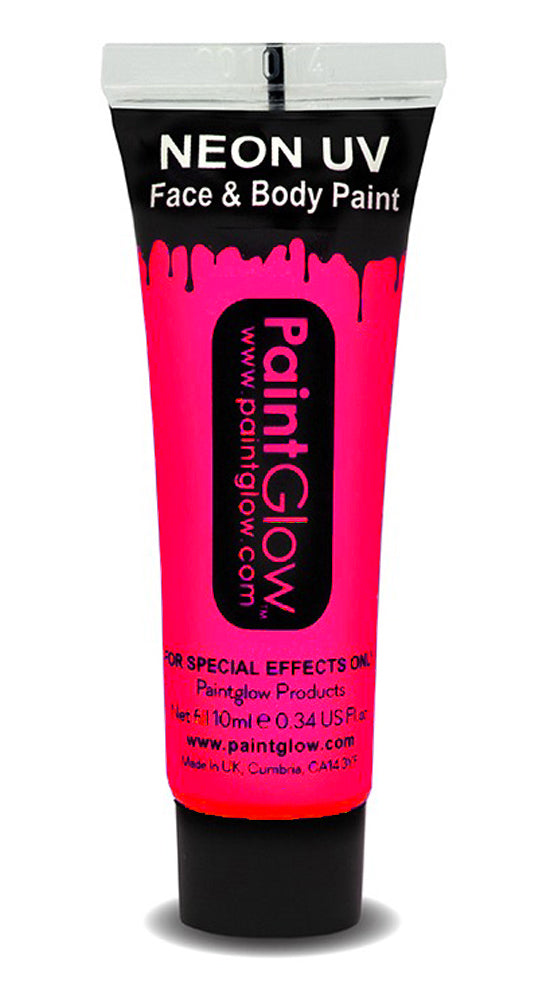 das-kost-mland-accessoires-uv-neon-face-body-paint-pink-10ml image 1