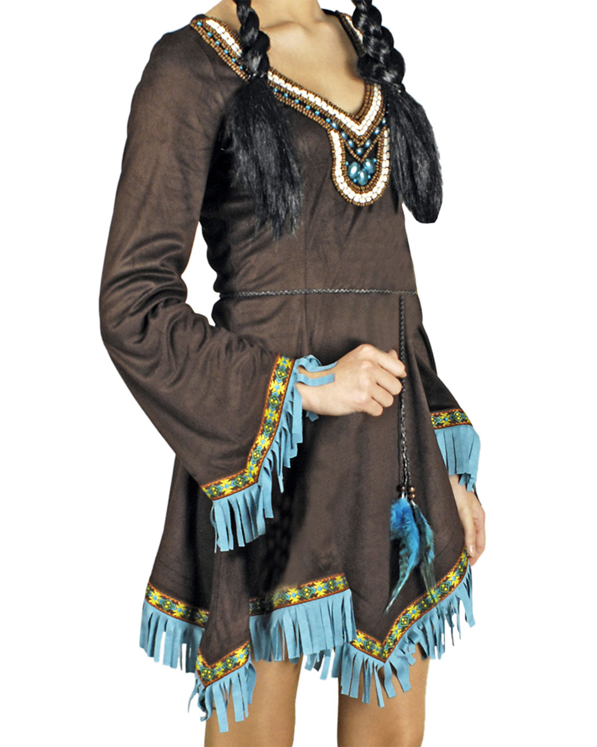 das-kost-mland-kleiner-pfeil-indianerin-kost-m-damen-36-38 image 2