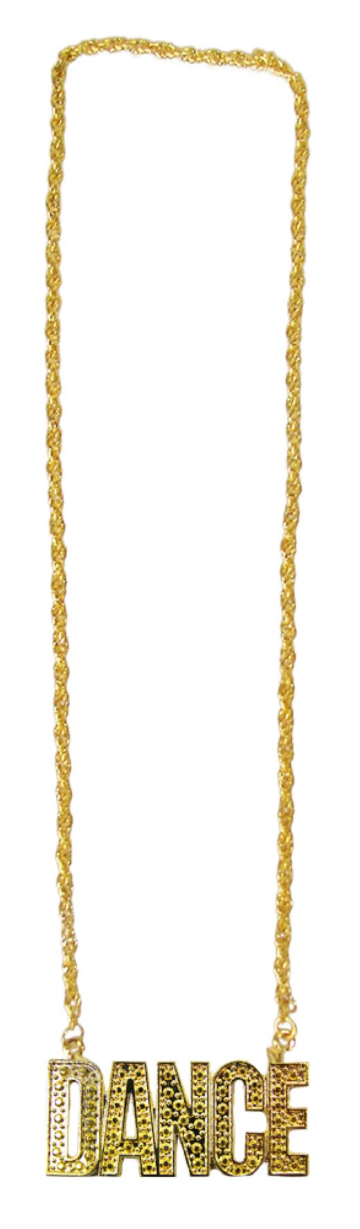 das-kost-mland-accessoires-disco-halskette-dance-gold image 1