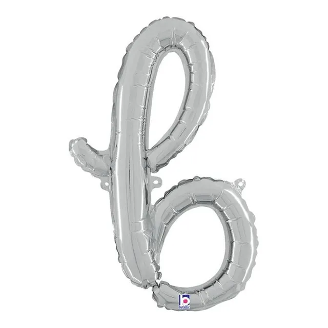 das-kost-mland-dekorationen-folienballon-buchstabe-b-silber-61-cm image 1
