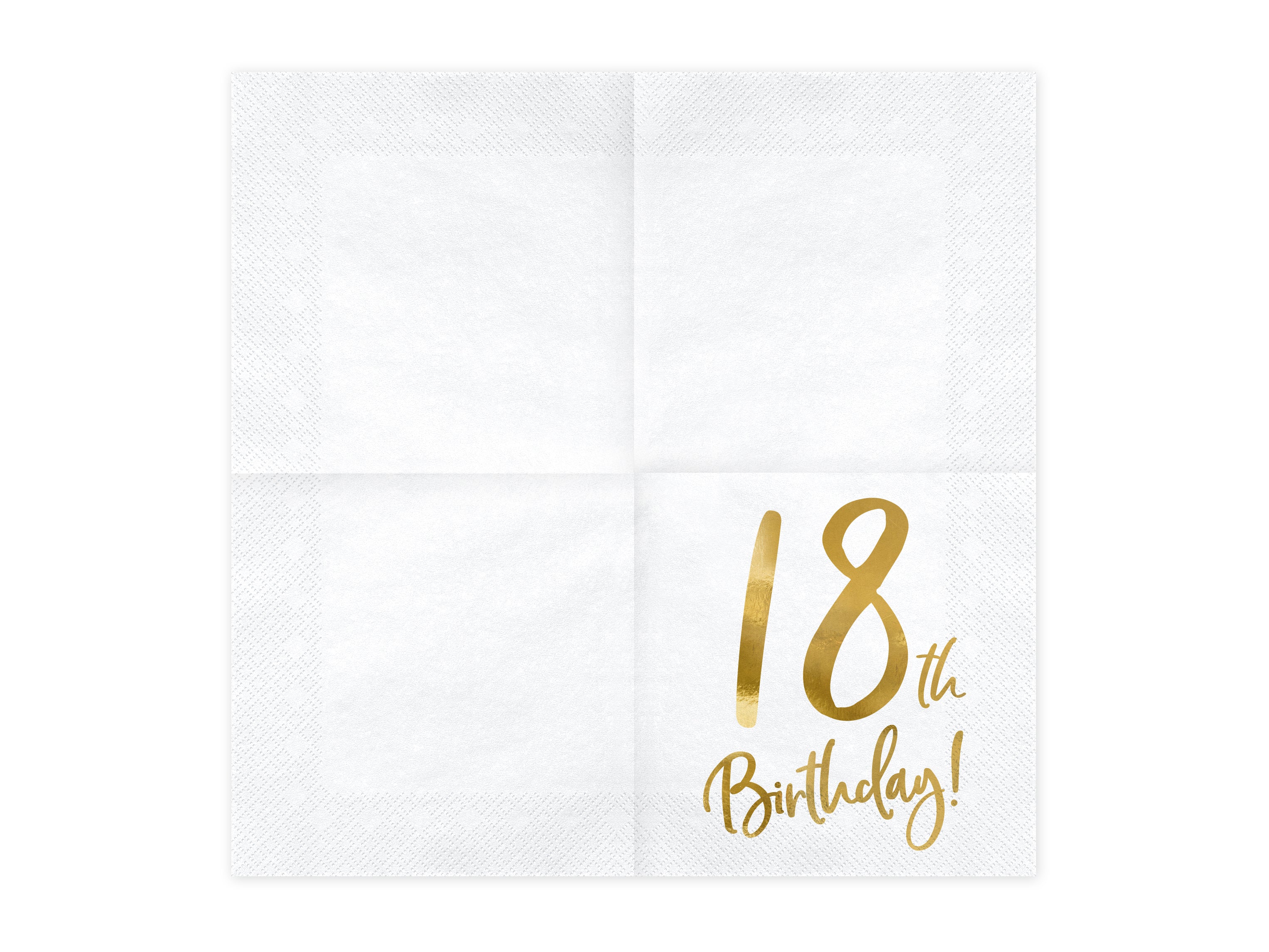 das-kost-mland-servietten-birthday-gold-18-20-stk-33cm image 3