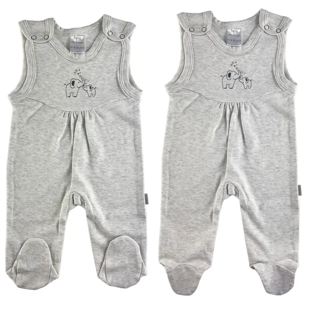 clinotest-nachwuchs-baby-strampler-2er-set-interlock-grau image 1