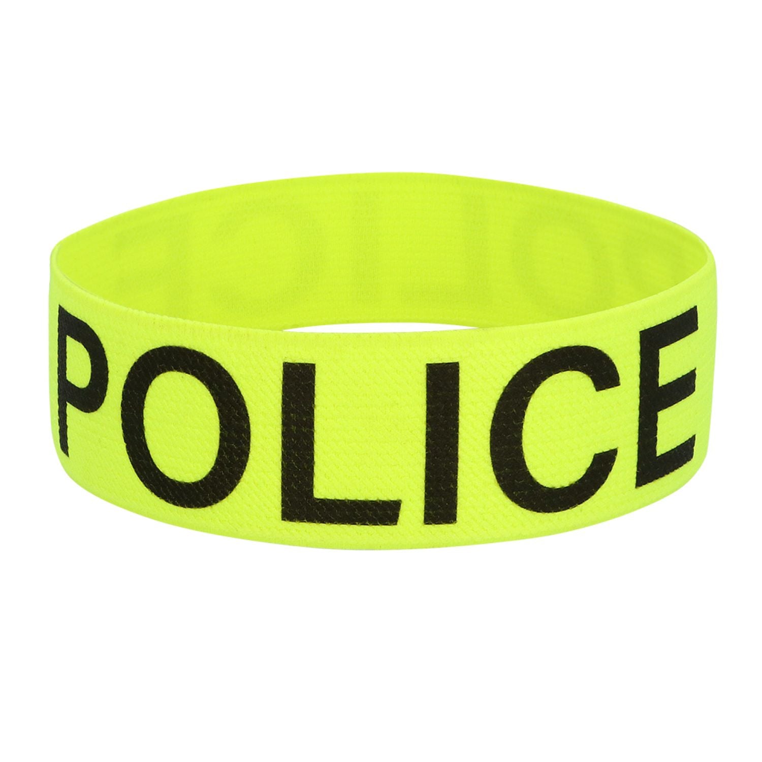 das-kost-mland-accessoires-armband-police-gelb-uv-schwarzlicht image 2