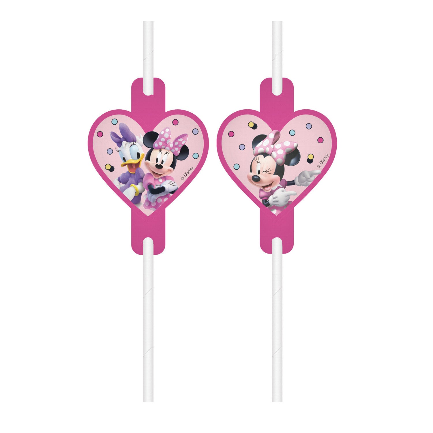 das-kost-mland-minnie-trinkhalme-papierstrohhalme-4-st-ck-22-cm image 1