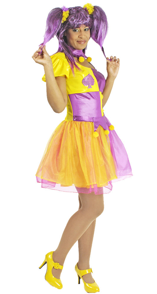 das-kost-mland-damen-clown-graziella-clownette-kost-m-tutu-gr-36-46 image 4