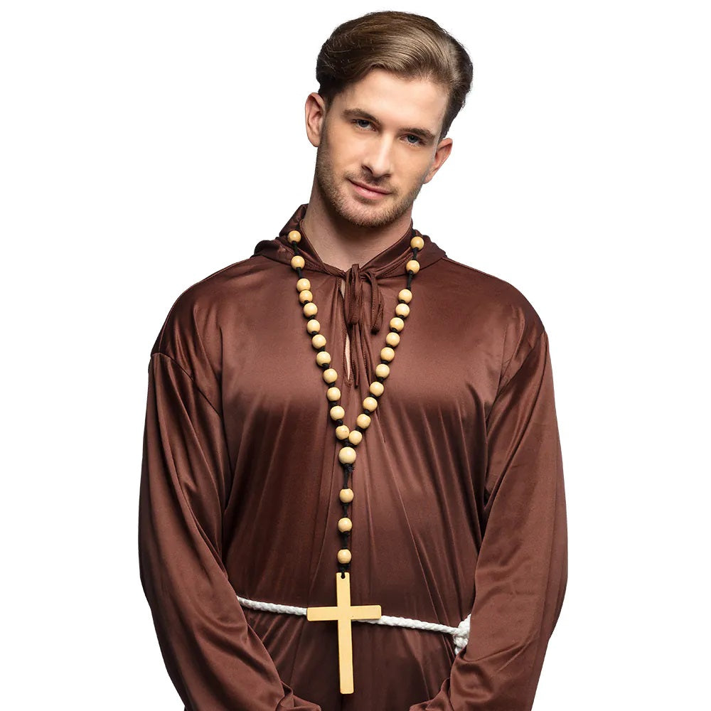 boland-rosenkranz-halskette-kreuz-braun-m-nch-accessoire image 2