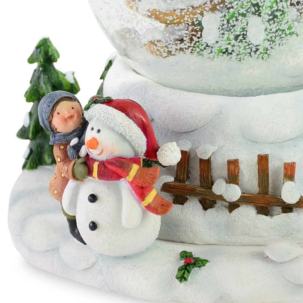 das-kost-mland-dekorationen-spieluhr-schneekugel-winterkinder-15-5-cm image 2