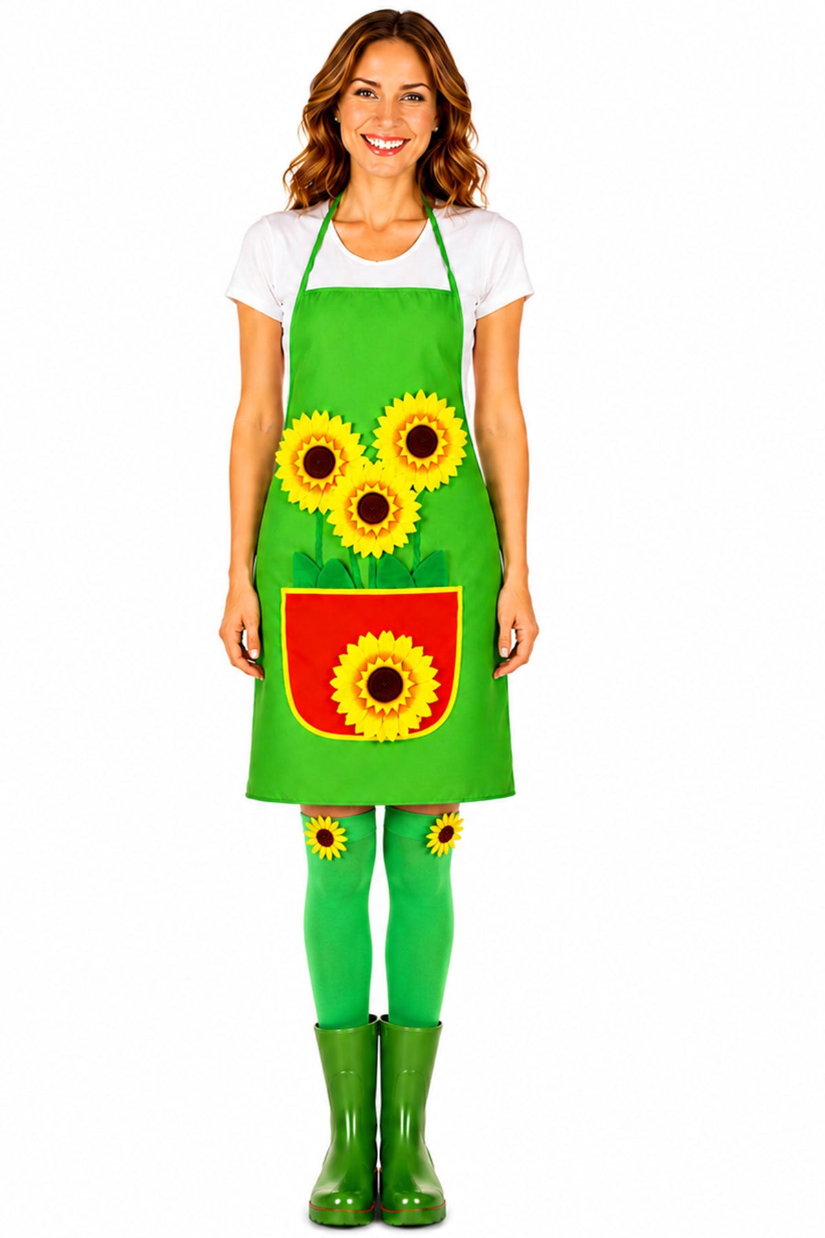 das-kost-mland-sonnenblume-414011-overknees-gr-n-mit-blume image 3