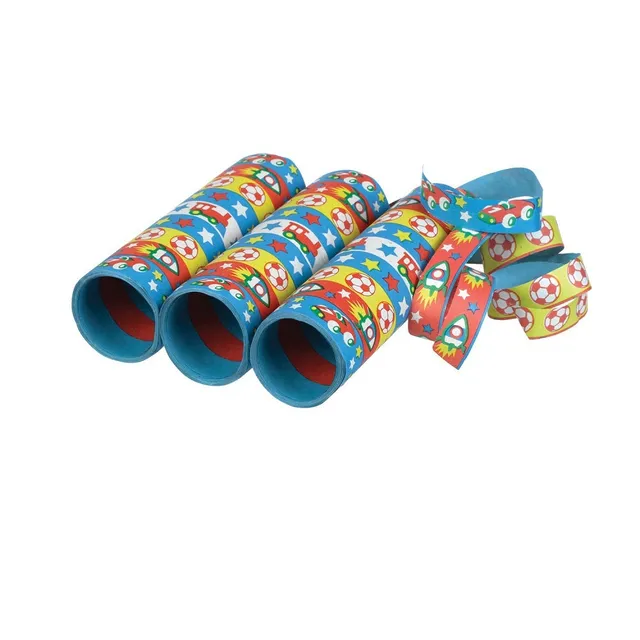 das-kost-mland-luftschlangen-sterne-blau-4m-3-rollen image 1