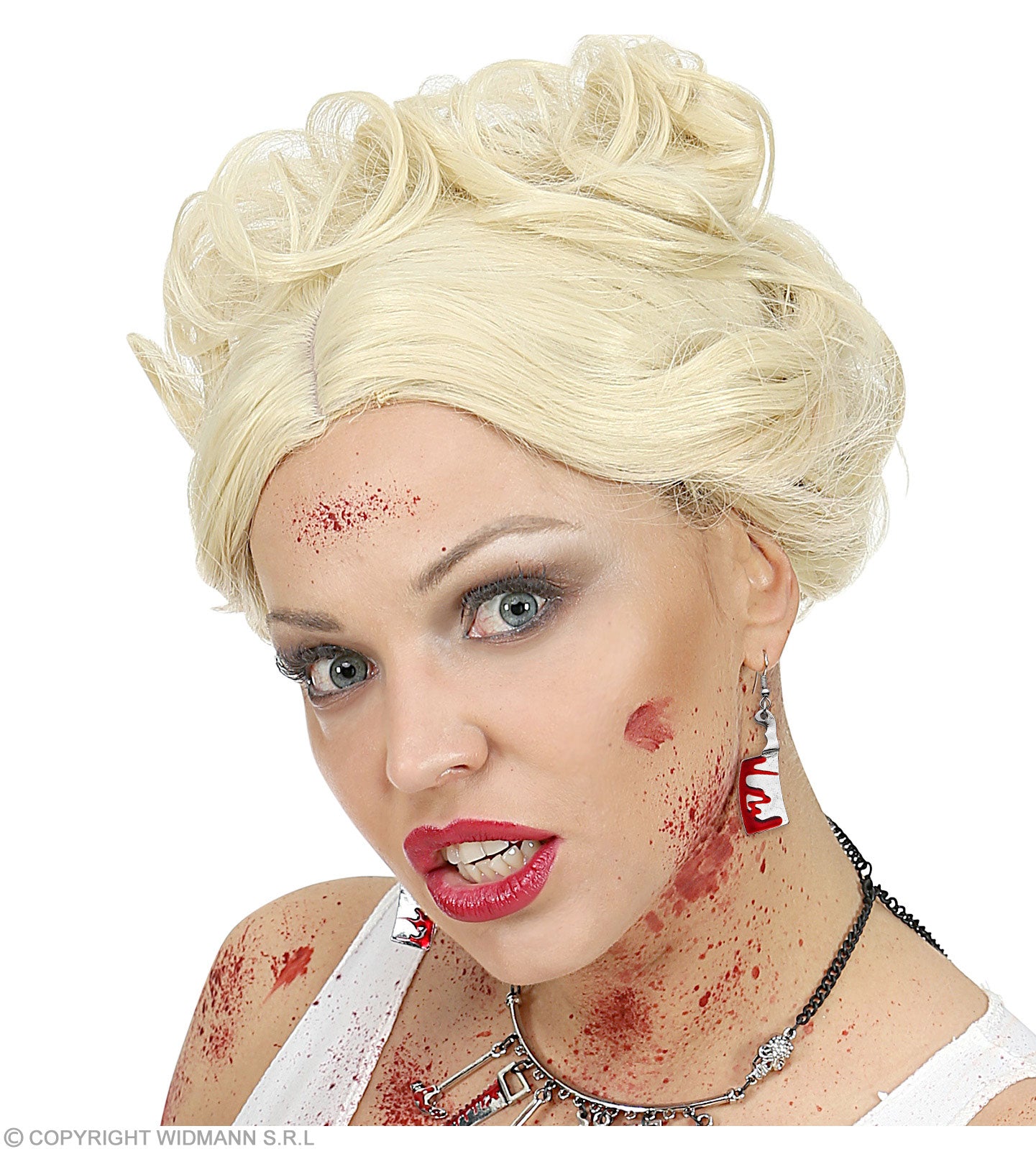 das-kost-mland-ohrringe-blutiges-hackebeil-silber-rot image 3