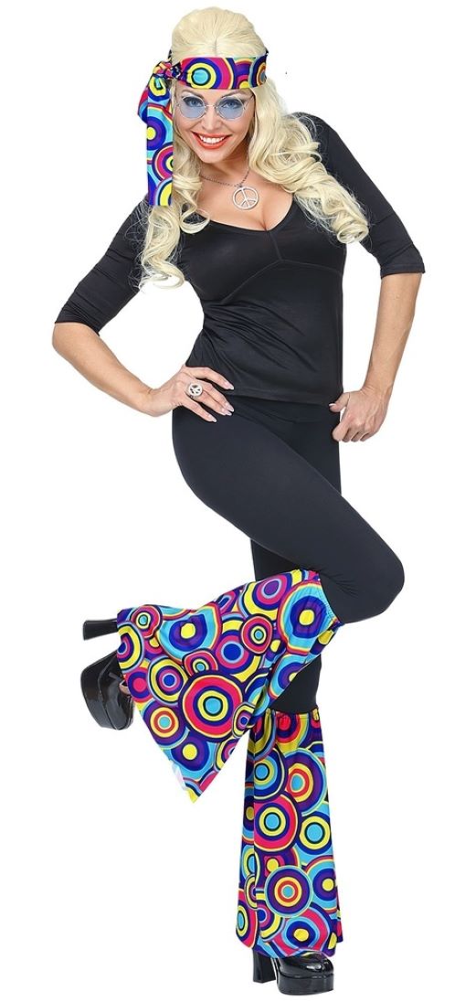 das-kost-mland-herren-70er-hippie-kost-m-set-bubbles-blau image 1