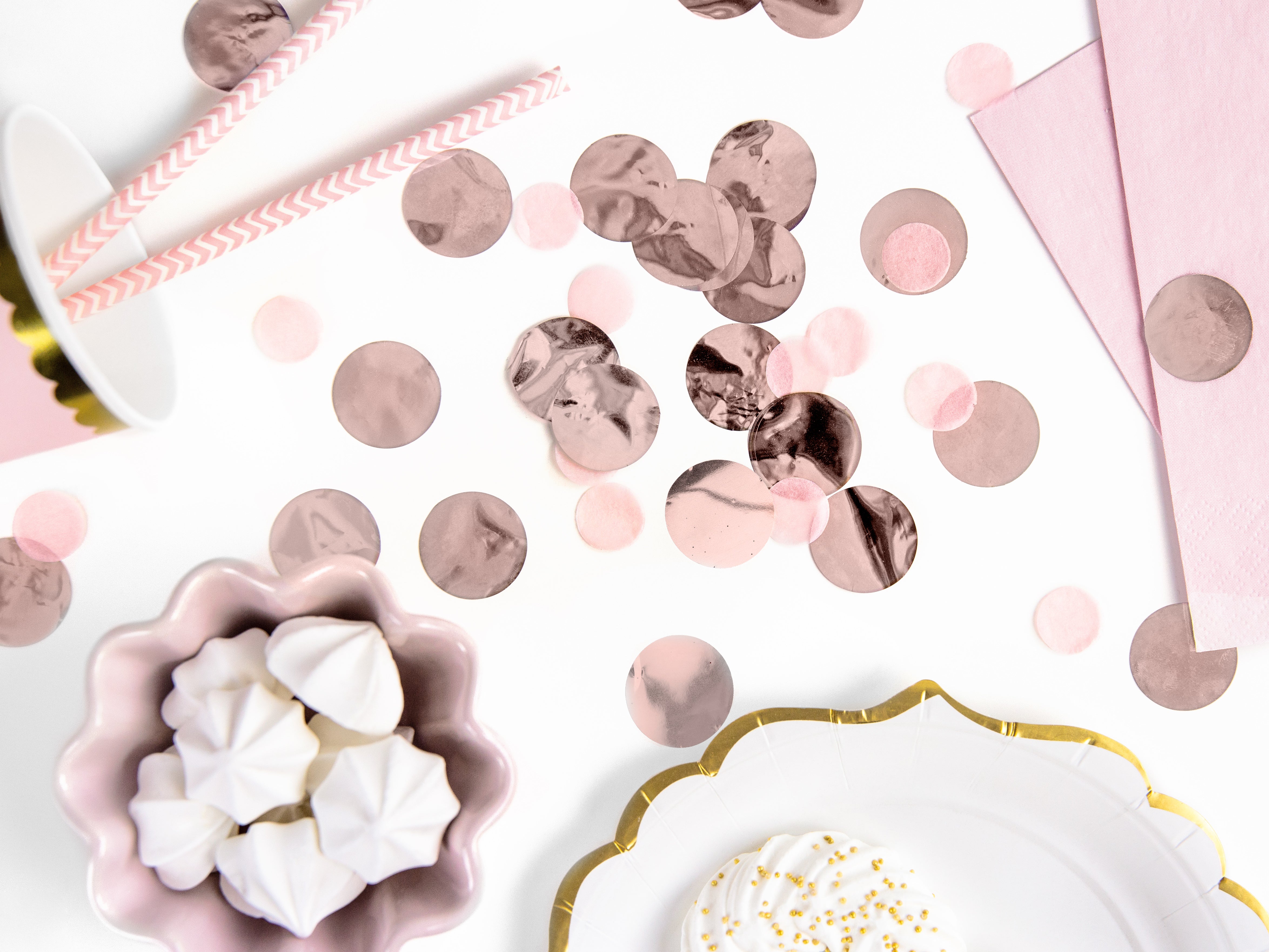 das-kost-mland-konfetti-kreise-rosegold-15-g-partydeko image 4