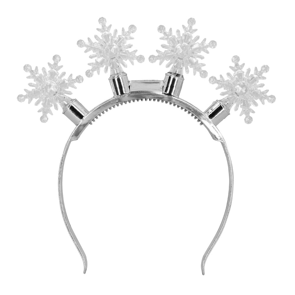 das-kost-mland-snowflake-haarreif-diadem-mit-led-silber image 2