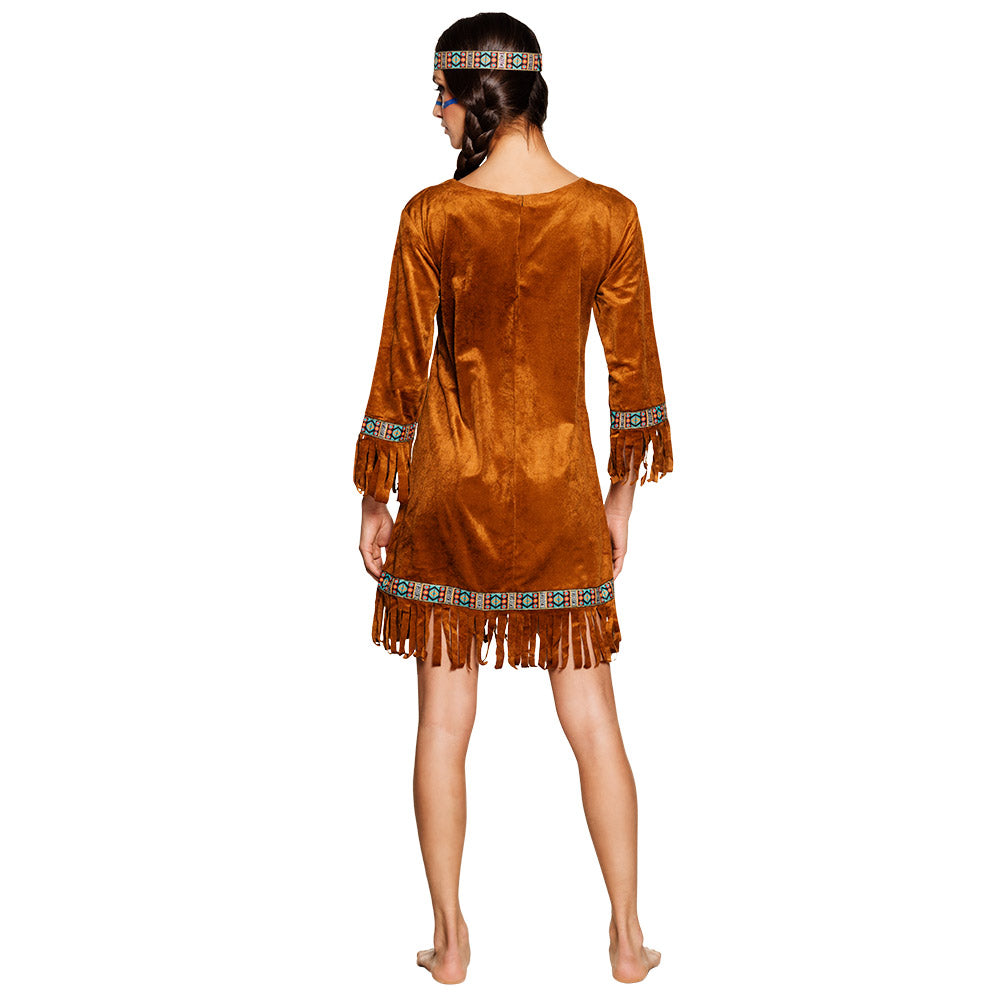 das-kost-mland-young-deer-indianer-kost-m-damen-braun-m image 2