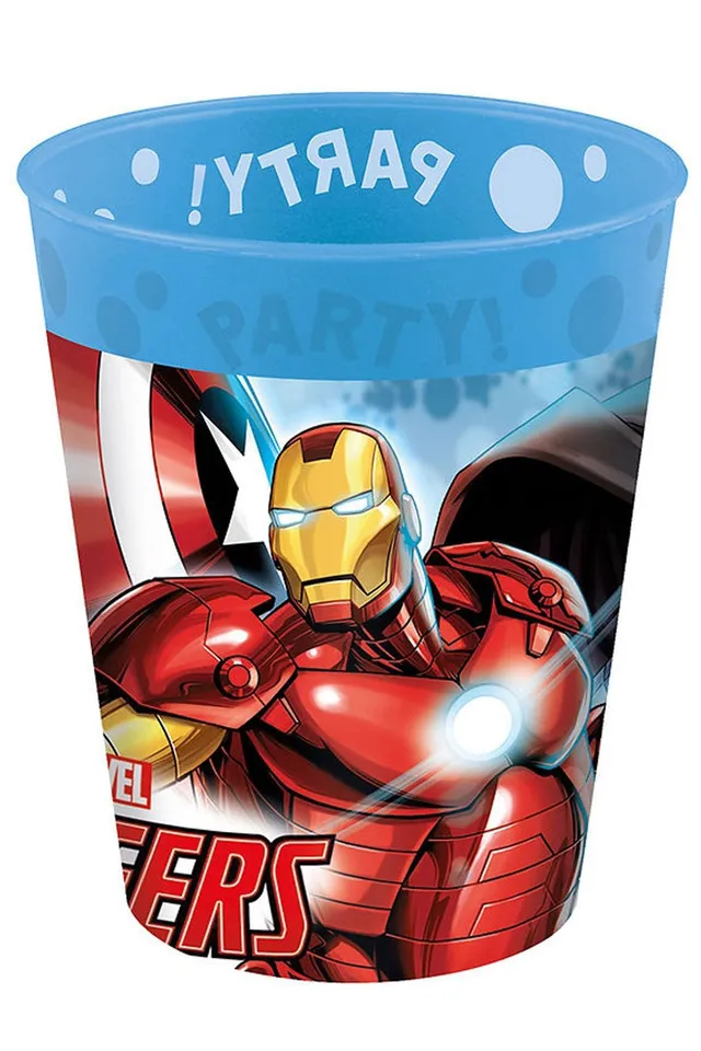 das-kost-mland-marvel-avengers-mehrweg-becher-250-ml-4-st-ck image 1
