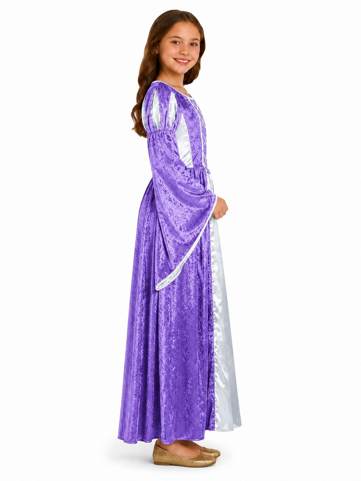 das-kost-mland-prinzessin-helena-burgfr-ulein-kost-m-lila-silber-samt image 5
