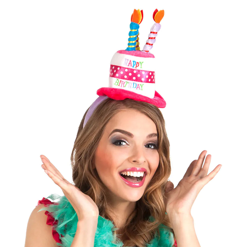 das-kost-mland-haarreif-happy-birthday-hut-mit-kerzen-torte image 2