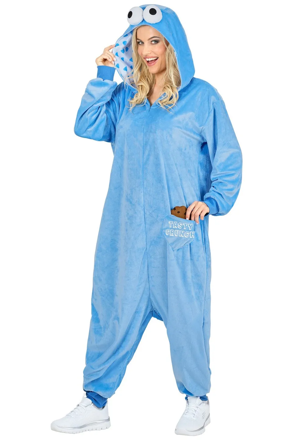das-kost-mland-cookie-monster-tierkost-m-overall-hellblau-l-xl image 1