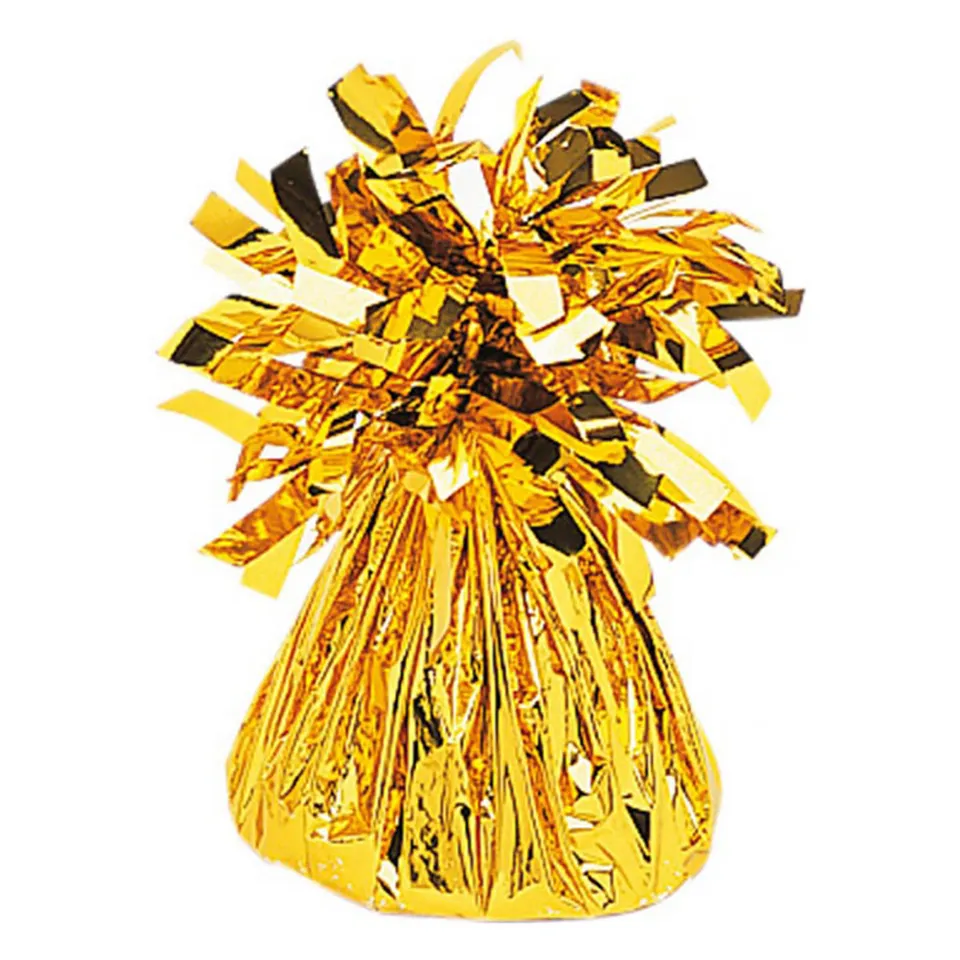 das-kost-mland-ballongewicht-170g-folie-gold-xmas-deko image 1