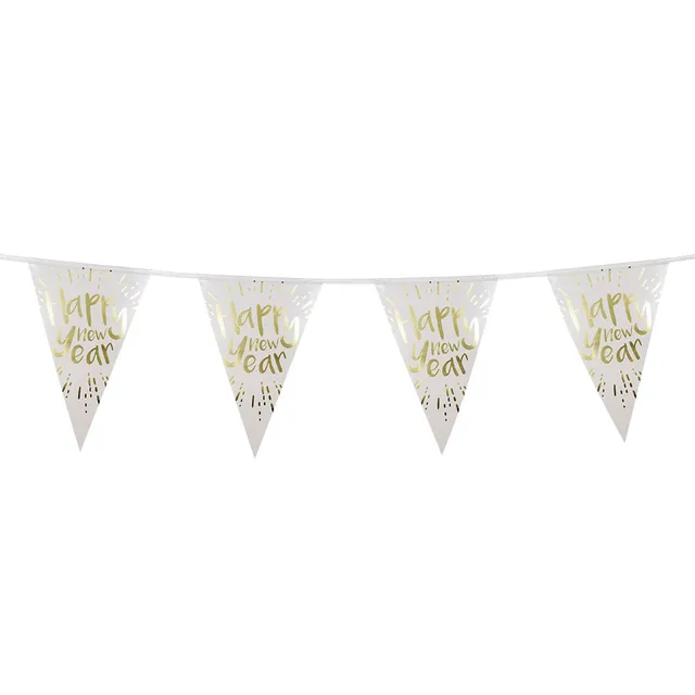 das-kost-mland-happy-new-year-folienwimpelkette-4m-gold-wei image 1