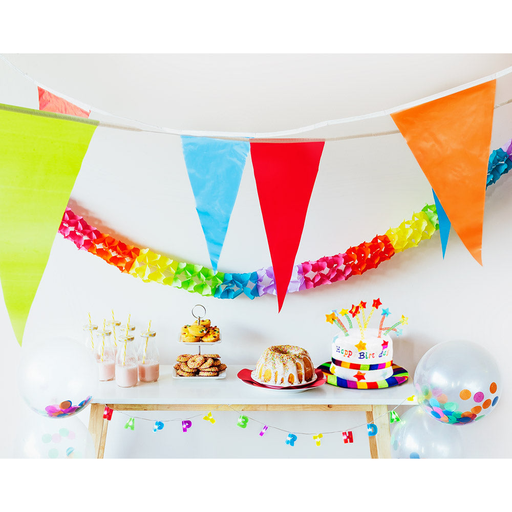 hut-rainbow-cake-happy-birthday-torten-hut-mehrfarbig image 5
