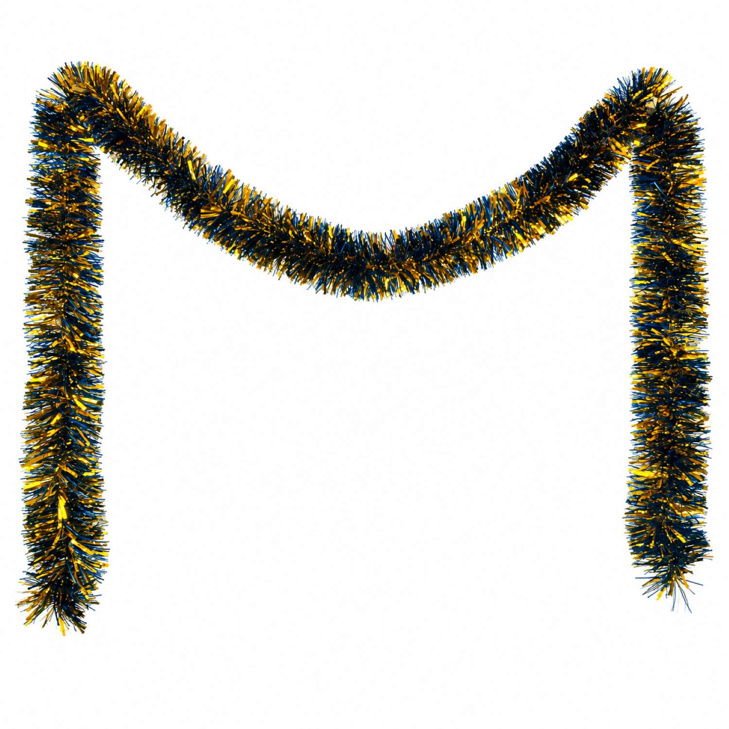 das-kost-mland-weihnachtsdekoration-girlande-lametta-2m-rot-blau-kupfer image 6