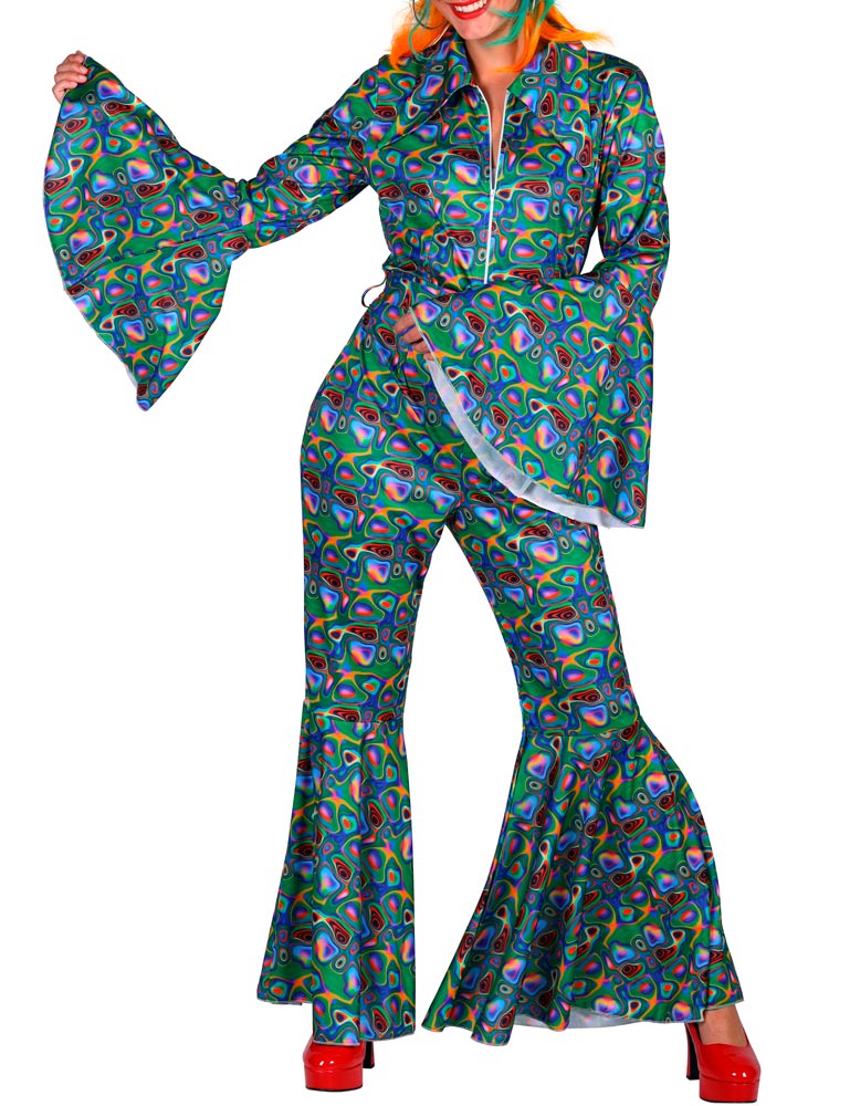70er-psychedelic-anzug-damen-disco-kost-m-gr-s-xl image 2